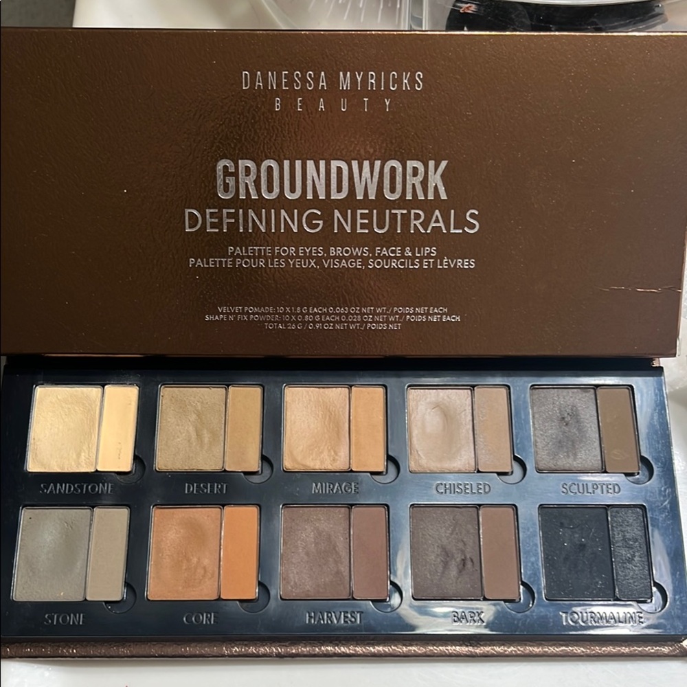 Danessa Myricks Beauty Groundwork Defining Neutrals Palette